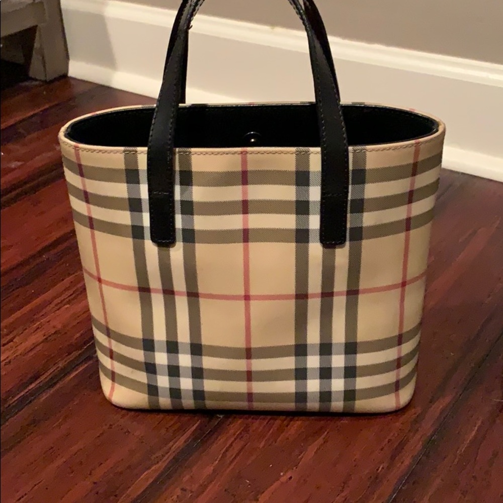 Authentic Burberry mini tote